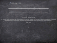 Tablet Screenshot of pharmary.com